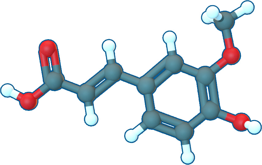 Image of Ferulic acid | C10H10O4 | Supreme Pharmatech